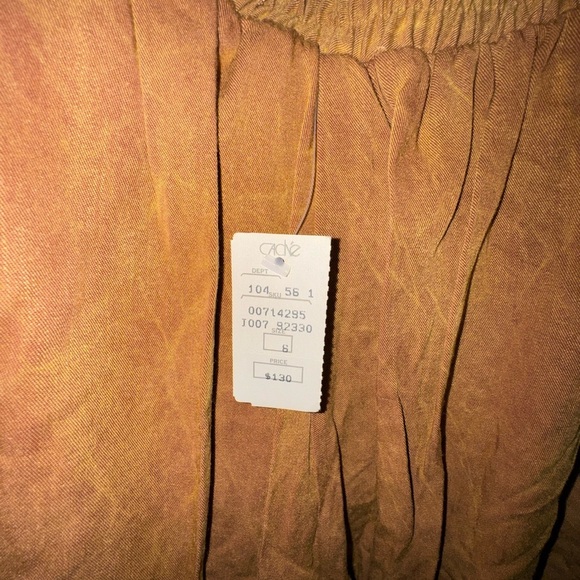 Vintage (with tags!) - Cache/Mixed Brand Brown Embellished Suede Set - Picture 10 of 11